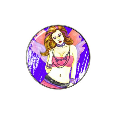 Amber Hat Clip Ball Marker (10 pack) from ArtsNow.com Front