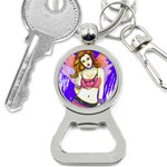 Amber Bottle Opener Key Chain