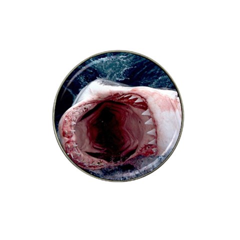 Great White Shark Jaws Hat Clip Ball Marker (10 pack) from ArtsNow.com Front