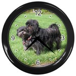 Affenpinscher Dog Wall Clock (Black)