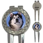 Alaskan Malamute Dog 3-in-1 Golf Divot