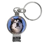 Alaskan Malamute Dog Nail Clippers Key Chain