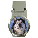 Alaskan Malamute Dog Money Clip Watch