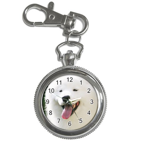 American Eskimo Dog Key Chain Watch from ArtsNow.com Front