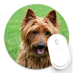 Australian Terrier Dog Round Mousepad