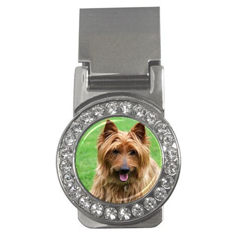 Australian Terrier Dog Money Clip (CZ) from ArtsNow.com Front