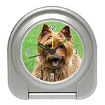 Australian Terrier Dog Travel Alarm Clock