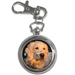 Golden Retriever Dog Key Chain Watch