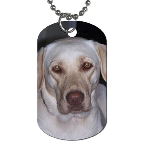 Labrador Retriever Dog Dog Tag (One Side) from ArtsNow.com Front