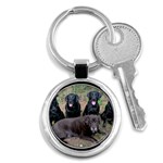 Labrador Retriever Dog Key Chain (Round)