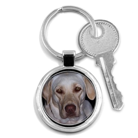Labrador Retriever Dog Key Chain (Round) from ArtsNow.com Front