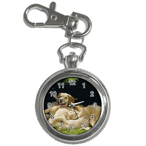 Labrador Retriever Dog Key Chain Watch from ArtsNow.com Front
