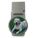 Labrador Retriever Dog Money Clip (Round)