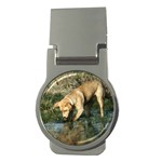 Labrador Retriever Dog Money Clip (Round)