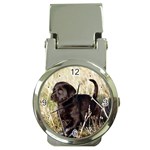 Labrador Retriever Dog Money Clip Watch