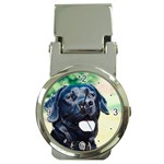 Labrador Retriever Dog Money Clip Watch