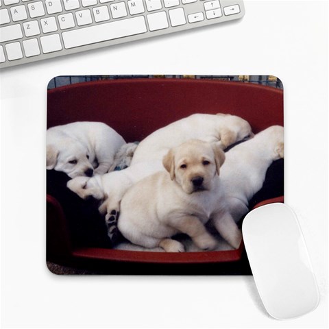 Labrador Retriever Dog Large Mousepad from ArtsNow.com Front