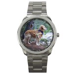 Labrador Retriever Dog Sport Metal Watch