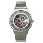 Labrador Retriever Dog Stainless Steel Watch