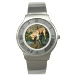 Labrador Retriever Dog Stainless Steel Watch