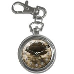 Sepia Rose Key Chain Watch
