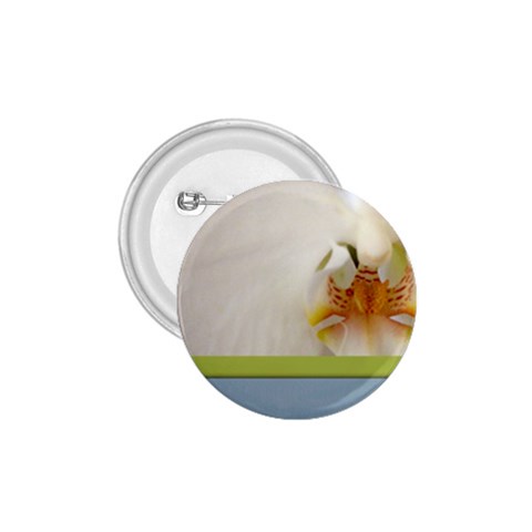 Wedding Orchid 1.75  Button from ArtsNow.com Front