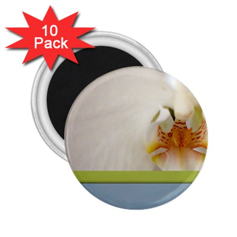 Wedding Orchid 2.25  Magnet (10 pack) from ArtsNow.com Front
