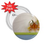 Wedding Orchid 2.25  Button (100 pack)