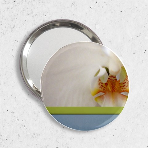 Wedding Orchid 2.25  Handbag Mirror from ArtsNow.com Front