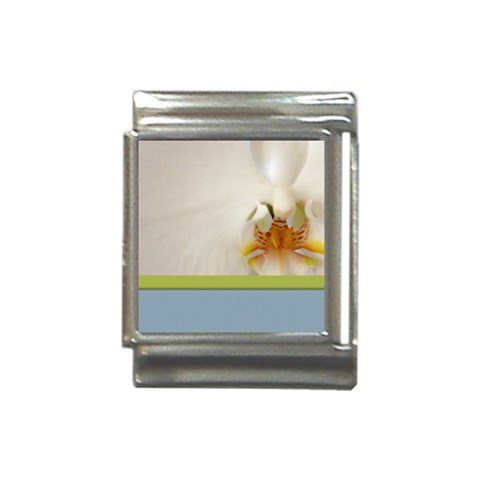 Wedding Orchid Italian Charm (13mm) from ArtsNow.com Front