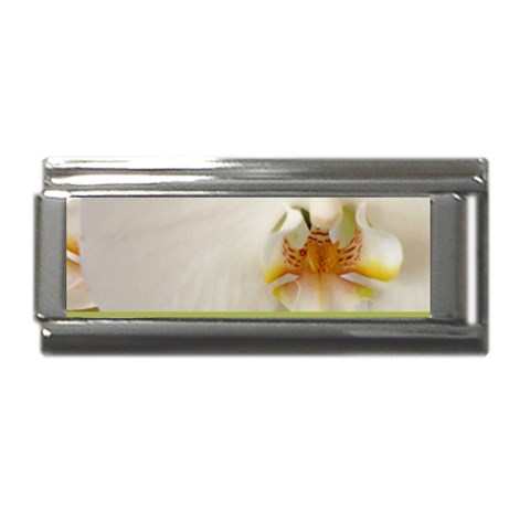 Wedding Orchid Superlink Italian Charm (9mm) from ArtsNow.com Front
