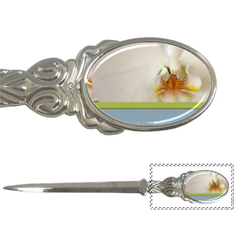 Wedding Orchid Letter Opener from ArtsNow.com Front