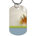 Wedding Orchid Dog Tag (One Side)