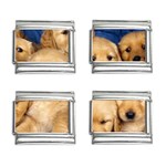 Golden Retriever 9mm Italian Charm (4 pack)