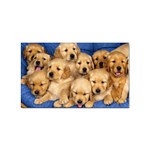 Golden Retriever Sticker Rectangular (100 pack)