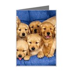 Golden Retriever Mini Greeting Card