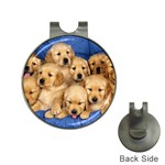 Golden Retriever Golf Ball Marker Hat Clip