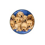 Golden Retriever Hat Clip Ball Marker (4 pack)