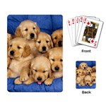 Golden Retriever Playing Cards Single Design