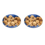 Golden Retriever Cufflinks (Oval)