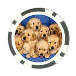 Golden Retriever Poker Chip Card Guard (10 pack)