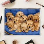 Golden Retriever Cosmetic Bag (XL)