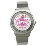 i will be there for you  Stainless Steel Watch