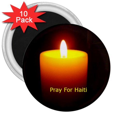 Candlelite Vigil 3  Magnet (10 pack) from ArtsNow.com Front