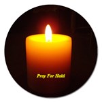 Candlelite Vigil Magnet 5  (Round)