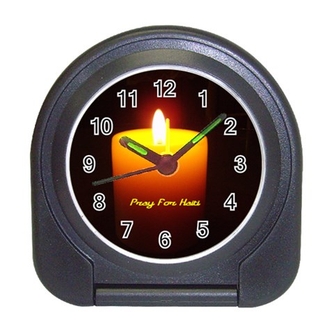 Candlelite Vigil Travel Alarm Clock from ArtsNow.com Front