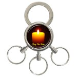 Candlelite Vigil 3-Ring Key Chain