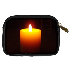 Candlelite Vigil Digital Camera Leather Case from ArtsNow.com Back