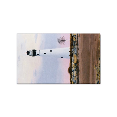 Evening s Light Sticker Rectangular (100 pack) from ArtsNow.com Front