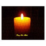 Candlelite Vigil for Haiti Jigsaw Puzzle (Rectangular)